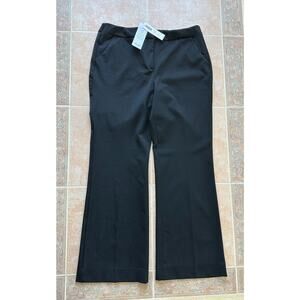 CHICO'S So Slimming Black Pant Women size: 12 R NEW!